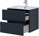Aquanet Мебель для ванной Алвита New 60 2 ящика подвесная антрацит матовая – фотография-38